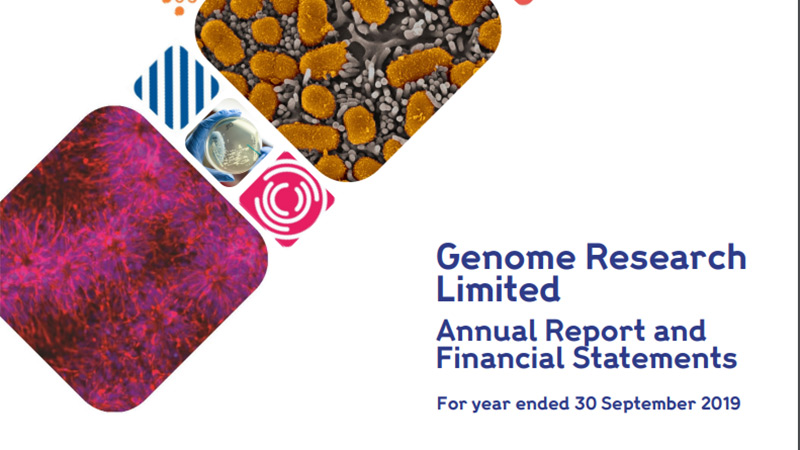 Genome Research Limited Annual Reports and Financial Statements 2019