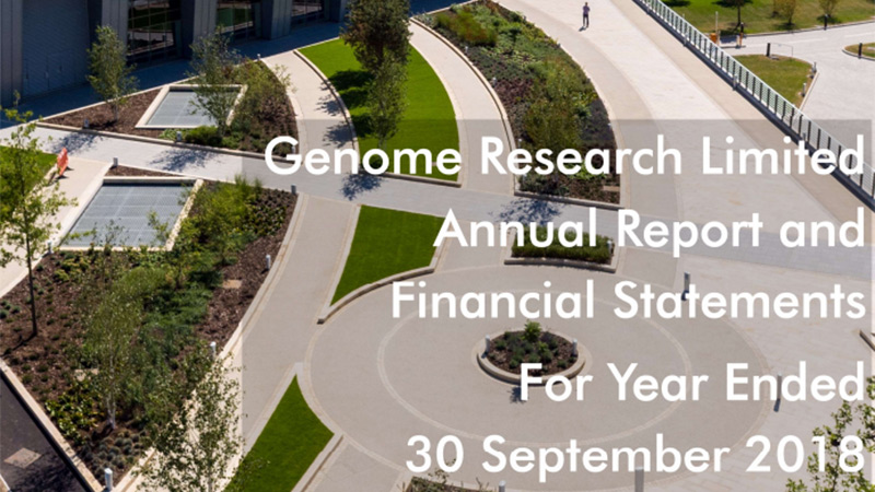 Genome Research Annual Report and Financial Statements 2018
