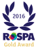 RoSPA H&S Achievement Gold Award 2016