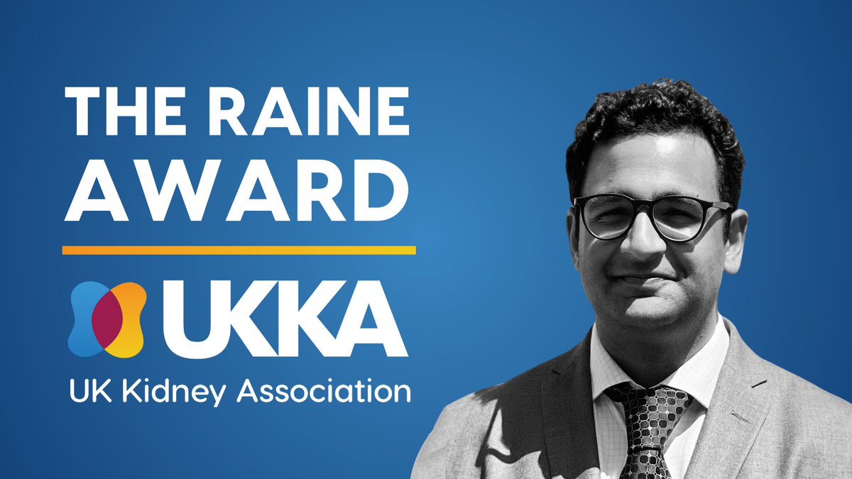 Graphic showing Dr Daniyal Jafree, postdoc in the Lotfollahi lab and winner of the 2026 Raine Award from the UK Kidney Association.